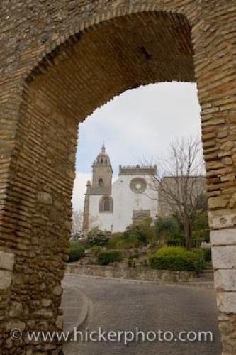 Photo: 
Iglesia De La Santa Maria La Coronada Church Medina Sidonia Cadiz Spain