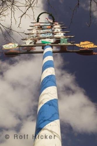 Photo: 
Kitchener Ontario Decorated Maibaum