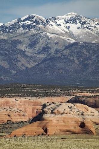 Photo: 
La Sal Mountain Range Utah