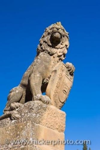 Photo: 
Lion Statue Ubeda Town Andalusia Spain