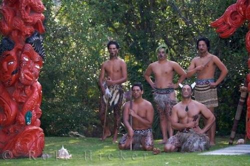 Photo: 
Maori Warriors Wairakei Terraces