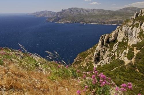 Photo: 
Routes Des Cretes Mediterranean Sea Bouches Du Rhone Provence France