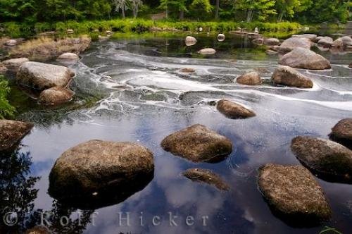 Photo: 
Mersey River Boulders Kejimkujik National Park