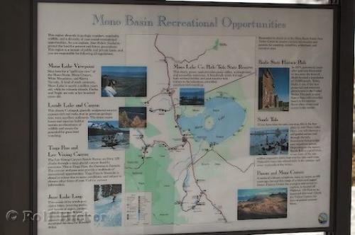 Photo: 
Picture Of A Mono Lake Sign