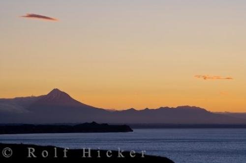 Photo: 
Mount Taranaki Sunset New Zealand