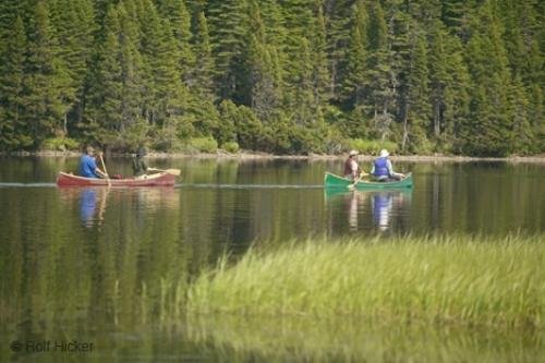 Photo: 
canoe expedition