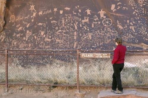 Photo: 
newspaper rock recreation site