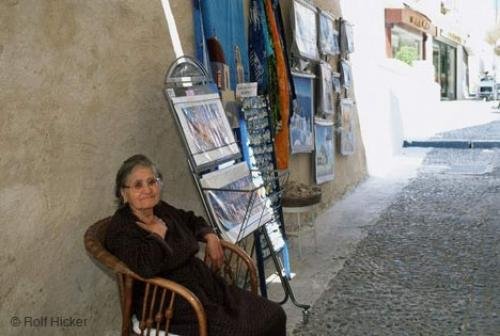 Photo: 
old greek woman