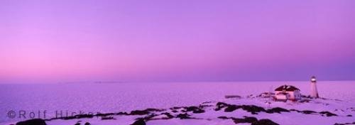 Photo: 
Quirpon Island Lighthouse Winter Panorama