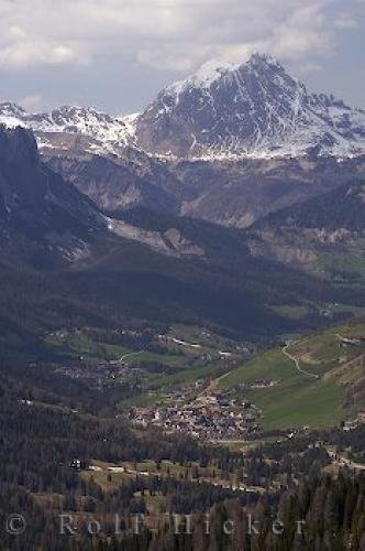 Photo: 
View Passo Valparola Sorega Italy South Tirol Europe