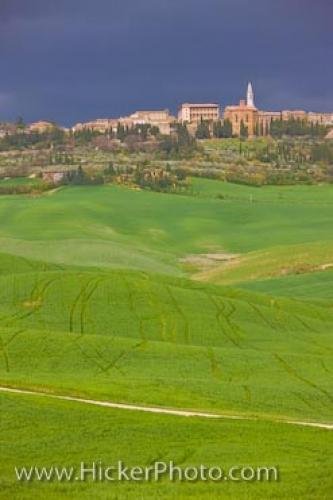 Photo: 
Pienza Town Picture Tuscany Landscape Italy Europe