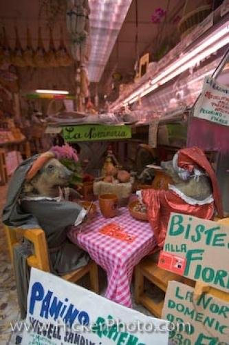 Photo: 
Piglets Dinner Party Florence Italy Meat Shop
