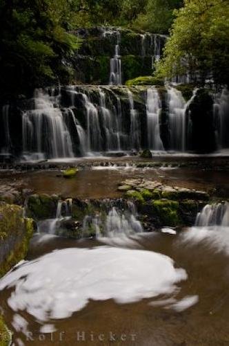 Photo: 
Purakaunui Falls Picture Otago New Zealand