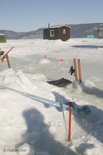 Photo: 
ice fishing tackle