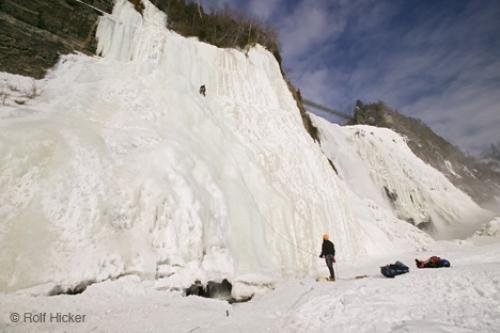 Photo: 
Montmorency Ice Falls