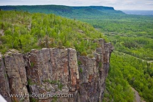 Photo: 
Rock Columns Cliff Face Lake Superior Thunder Bay Ontario