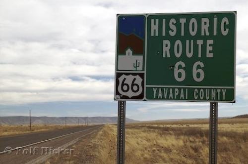 Photo: 
Route 66 Sign