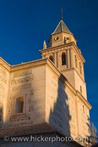 Photo: 
Church Of Saint Mary La Alhambra City Of Granada Andalusia Spain