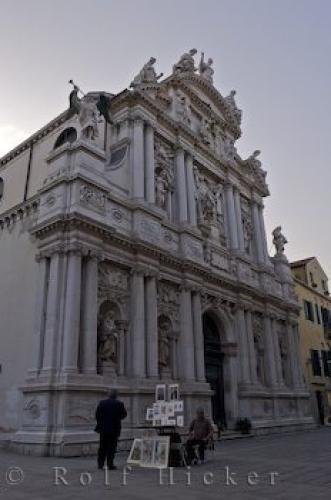 Photo: 
Santa Maria Zobenigo Church Venice Italy