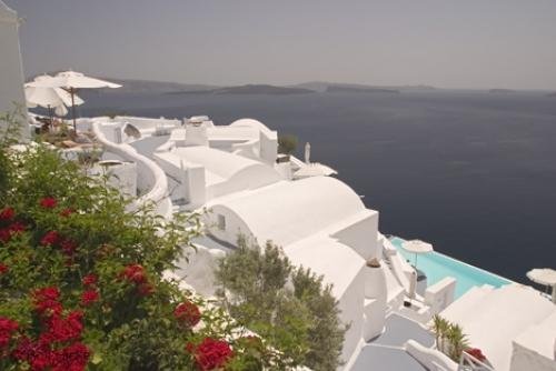 Photo: 
Overlooking Crater Rim Santorini Pictures