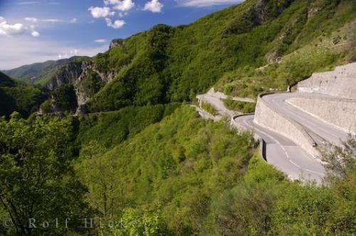 Photo: 
Scenic Road Vallee Bevera France Picture