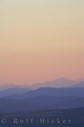 Photo: 
Serre De Montdenier Sunset Picture Provence France