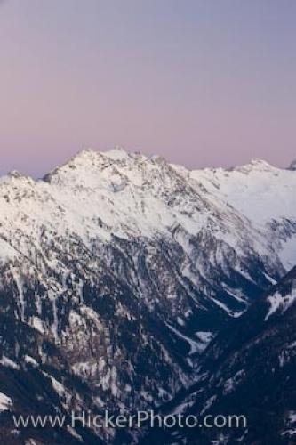 Photo: 
Sunset Snowcapped Mountains Hohe Tauren National Park Wildkogel Austria