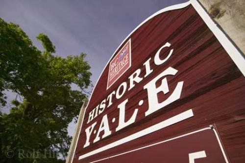 Photo: 
town sign