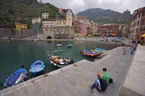 Photo: 
Vernazza Harbour Italy