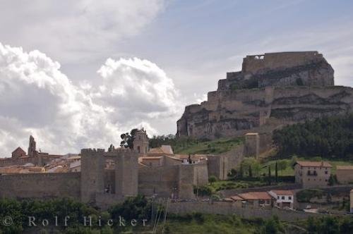 Photo: 
Walled Morella Village