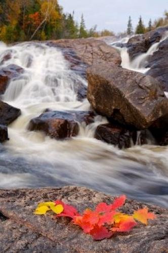 Photo: 
Waterfall Rapids Lake Superior Provincial Park