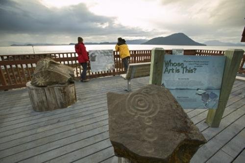 Photo: 
Petroglyph Beach Wrangell Alaska