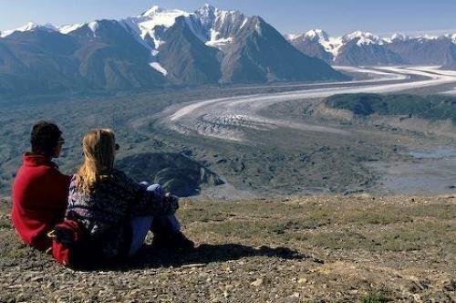 Photo: 
Yukon Hikers Kaskawulsh Glacier