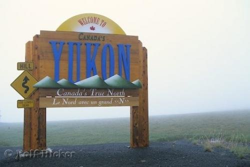 Photo: 
Yukon Highway Sign