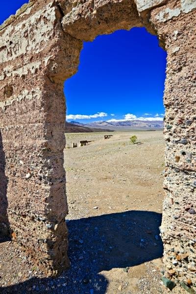 Photo: 
Ashford Mill Ruins Death Valley National Park
