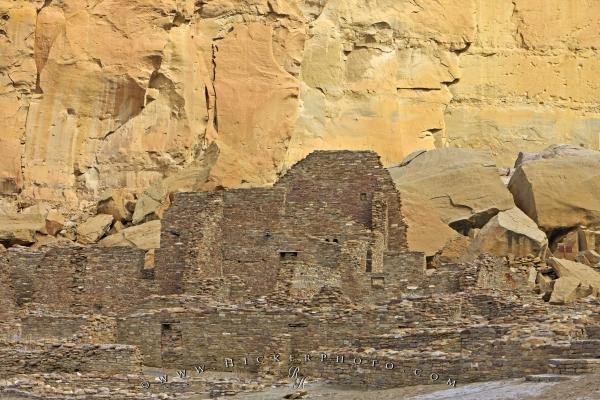 Photo: 
Chaco Canyon Rock Pueblo Bonito