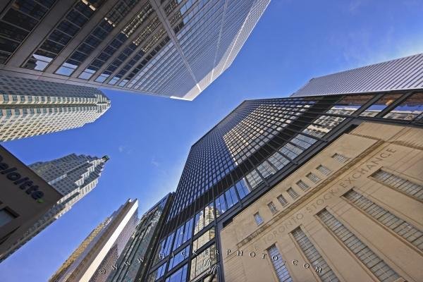 Photo: 
Skyscraper Buildings Financial District Toronto City Ontario