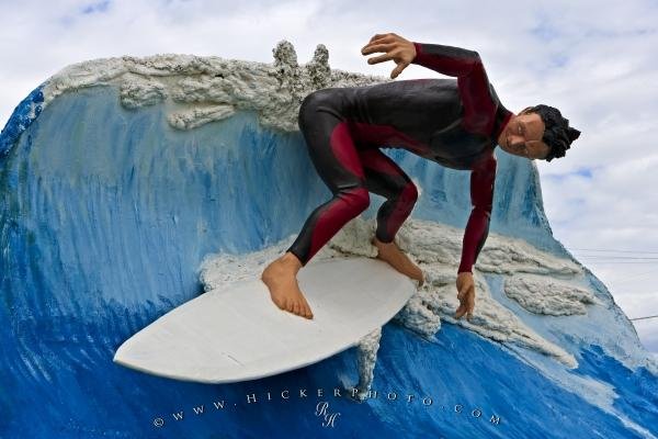Photo: 
Colac Bay Surfer Sculpture Southland NZ