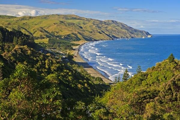 Photo: 
New Zealand South Island East Coast Beach