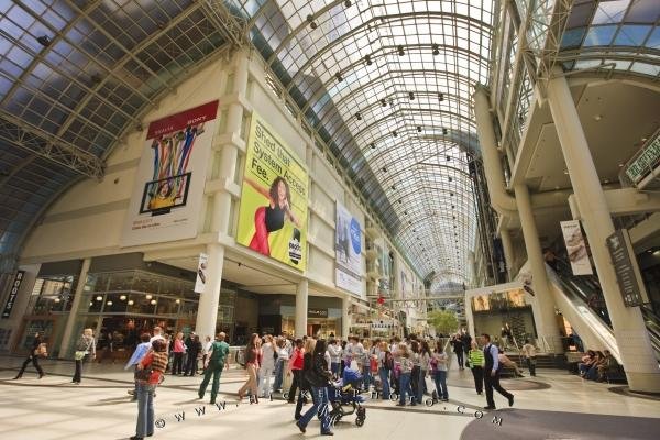 Photo: 
Eaton Centre Interior Downtown Toronto Ontario