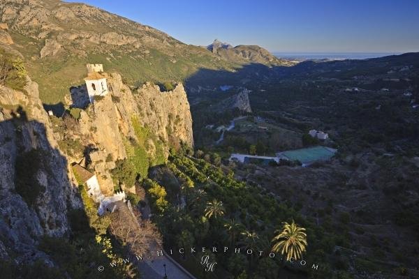 Photo: 
Guadalest Valley Landscape Province Of Alicante Spain