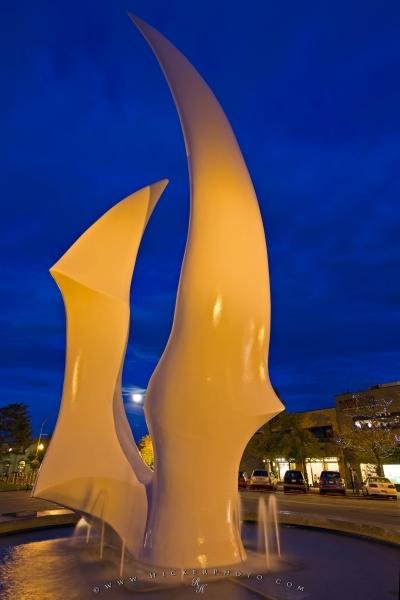 Photo: 
Sails Sculpture Kelowna City British Columbia