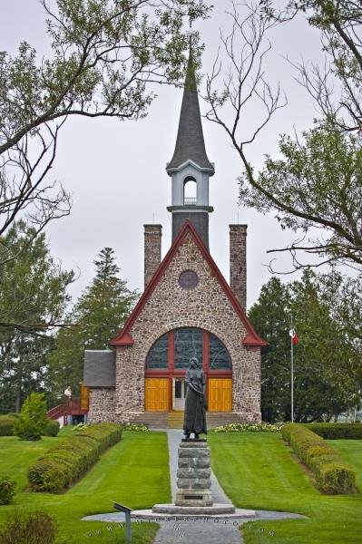 Photo: 
Memorial Church Grand Pre National Historic Site Bay Of Fundy Nova Scotia