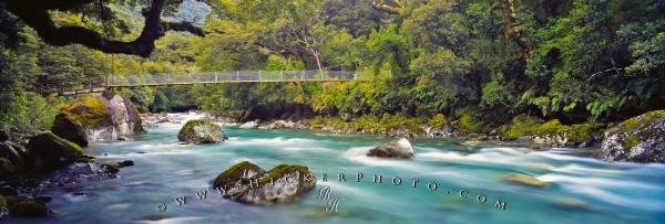 Photo: 
Panorama New Zealand Nature Hollyford River Fiordland