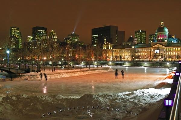 Photo: 
Ice Skating In Old Montreal