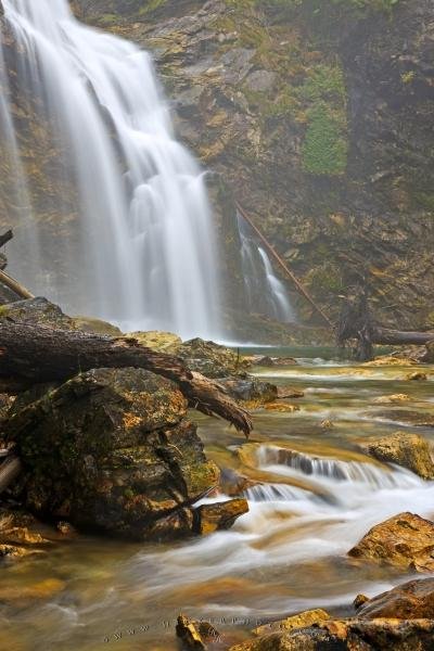 Photo: 
Waterfall Rainbow Falls Monashee Provincial Park