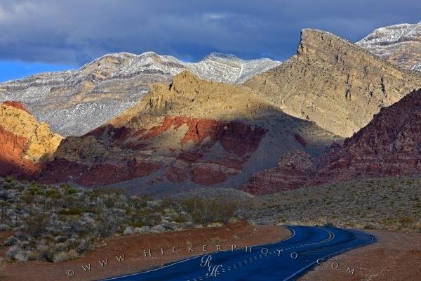 Photo: 
Scenic Road Red Rock Canyon Nevada