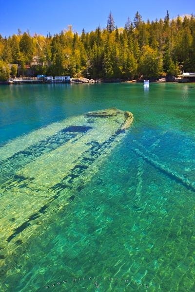 Photo: 
Shipwreck Stern Big Tub Harbour