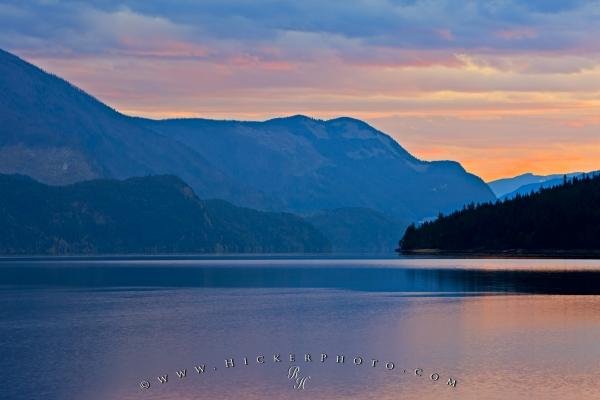 Photo: 
Beautiful Slocan Lake Sunset Central Kootenay BC Canada