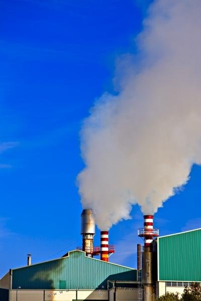 Photo: 
Global Warming Smoke Stacks Industrial Pollution
